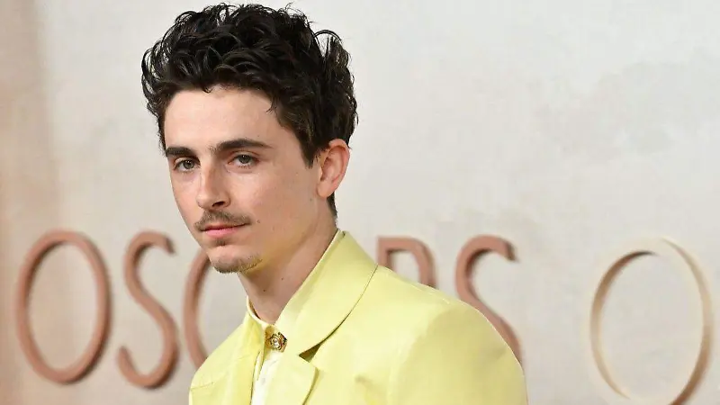 Timothée Chalamet en los Oscar 2025
